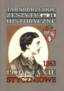 Tarnobrzeskie Zeszyty Historyczne. 2013, nr 38 (styczeń)