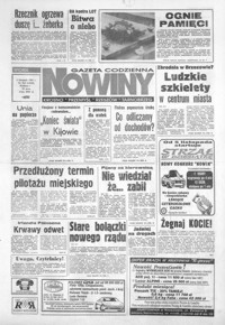 Nowiny : gazeta codzienna. 1993, nr 212-232 (listopad)