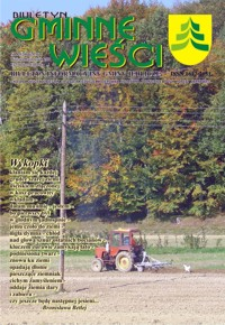 Biuletyn Gminne Wieści : biuletyn informacyjny Gminy Jedlicze. 2004, nr 8-9 (wrzesień-październik)