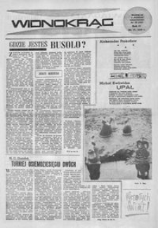 Widnokrąg : tygodnik kulturalny. 1962, R. 2, nr 16 (22 kwietnia)
