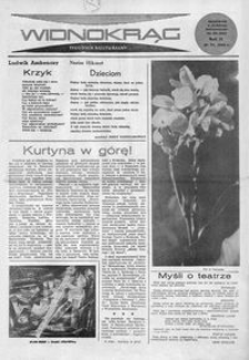 Widnokrąg : tygodnik kulturalny. 1962, R. 2, nr 23 (10 czerwca)