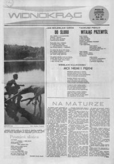 Widnokrąg : tygodnik kulturalny. 1962, R. 2, nr 28 (15 lipca)