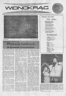 Widnokrąg : tygodnik kulturalny. 1964, nr 15 (12 kwietnia)