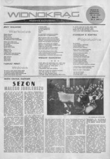 Widnokrąg : tygodnik kulturalny. 1964, nr 43 (25 października)
