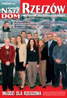 Nasz Dom Rzeszów : miesięcznik społeczno-kulturalny. 2006, R. 2, nr 10 (październik)