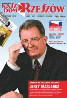 Nasz Dom Rzeszów : miesięcznik społeczno-kulturalny. 2010, R. 6, nr 11 (listopad)