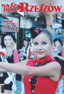 Nasz Dom Rzeszów : miesięcznik społeczno-kulturalny. 2012, R. 8, nr 8 (sierpień)