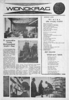 Widnokrąg : tygodnik kulturalny. 1965, nr 19 (16 maja)