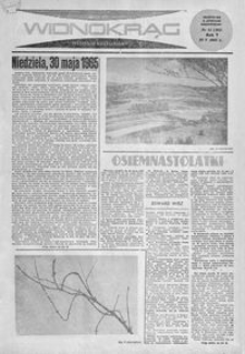 Widnokrąg : tygodnik kulturalny. 1965, nr 21 (30 maja)