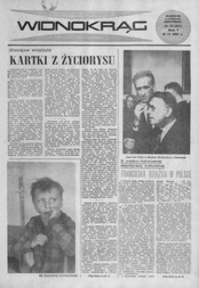 Widnokrąg : tygodnik kulturalny. 1965, nr 37 (19 września)