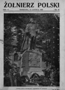 Żołnierz Polski. 1929, R. 11, nr 24 (16 czerwca)