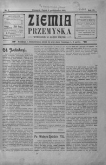 Ziemia Przemyska. 1918, R. 4, nr 1-4 (październik)