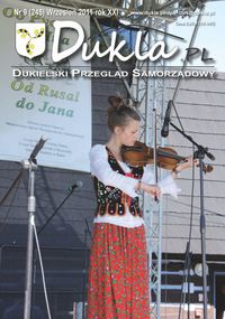 Dukla.pl : dukielski przegląd samorządowy. 2011, R. 21, nr 9 (wrzesień)