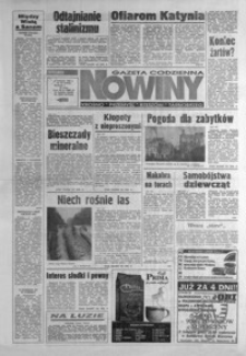 Nowiny : gazeta codzienna. 1995, nr 65-84 (kwiecień)