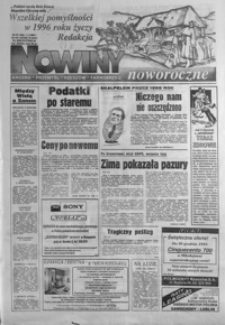 Nowiny : gazeta codzienna. 1995/1996, nr 251, nr 1-22 (grudzień / styczeń)