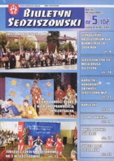 Biuletyn Sędziszowski. 2005, [R. 14], nr 5 (26 maja)