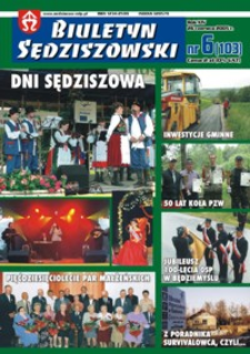 Biuletyn Sędziszowski. 2005, R. 14, nr 6 (26 czerwca)