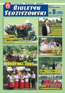 Biuletyn Sędziszowski. 2005, R. 14, nr 8 (26 sierpnia)