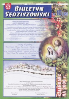 Biuletyn Sędziszowski. 2007, [R. 16], nr 10 (20 grudnia)