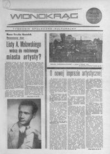 Widnokrąg : tygodnik społeczno-kulturalny. 1968, nr 9 (3 marca)