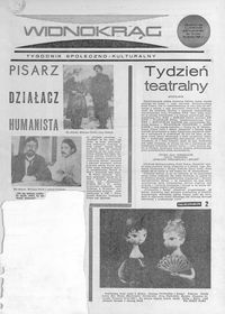 Widnokrąg : tygodnik społeczno-kulturalny. 1968, nr 13 (31 marca)
