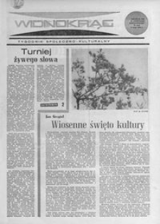Widnokrąg : tygodnik społeczno-kulturalny. 1968, nr 18 (5 maja)
