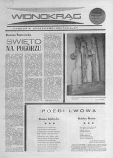 Widnokrąg : tygodnik społeczno-kulturalny. 1968, nr 27 (7 lipca)