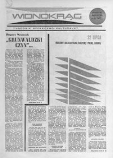 Widnokrąg : tygodnik społeczno-kulturalny. 1968, nr 29 (21 lipca)
