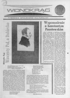 Widnokrąg : tygodnik społeczno-kulturalny. 1968, nr 30 (28 lipca)