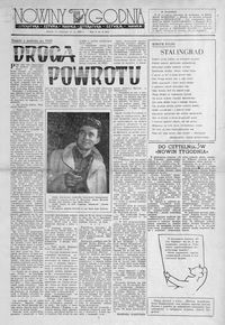 Nowiny Tygodnia : tygodniowy dodatek „Nowin Rzeszowskich”. 1956, R. 5, nr 6 (11-12 lutego)