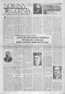 Nowiny Tygodnia : dodatek społeczno-kulturalny „Nowin Rzeszowskich”. 1956, R. 5, nr 24 (30 czerwca)