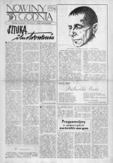 Nowiny Tygodnia : dodatek społeczno-kulturalny „Nowin Rzeszowskich”. 1956, R. 5, nr 30 (18 sierpnia)