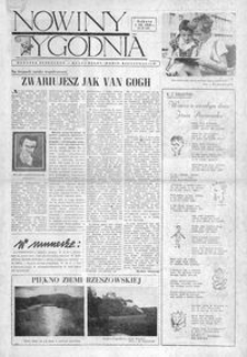Nowiny Tygodnia : dodatek społeczno-kulturalny „Nowin Rzeszowskich”. 1956, R. 5, nr 32 (1 września)