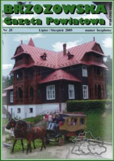 Brzozowska Gazeta Powiatowa. 2005, nr 35 (lipiec/sierpień)