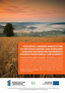 Możliwości i warunki inwestycyjne na obszarach natura 2000 w regionie działania partnerstwa naturowego Pogórza Przemyskiego i Gór Słonnych