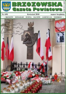 Brzozowska Gazeta Powiatowa. 2010, nr 4 (kwiecień)