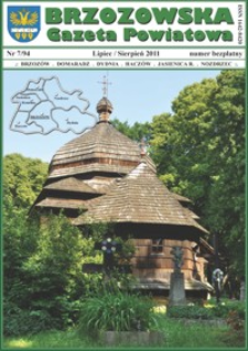 Brzozowska Gazeta Powiatowa. 2011, nr 7 (lipiec/sierpień)