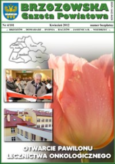 Brzozowska Gazeta Powiatowa. 2012, nr 4 (kwiecień)