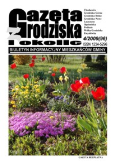 Gazeta z Grodziska i okolic : biuletyn informacyjny mieszkańców gminy. 2009, nr 4