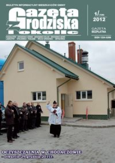 Gazeta z Grodziska i okolic : biuletyn informacyjny mieszkańców gminy. 2012, nr 1