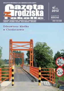 Gazeta z Grodziska i okolic : biuletyn informacyjny mieszkańców gminy. 2012, nr 6