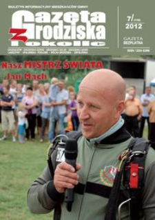 Gazeta z Grodziska i okolic : biuletyn informacyjny mieszkańców gminy. 2012, nr 7
