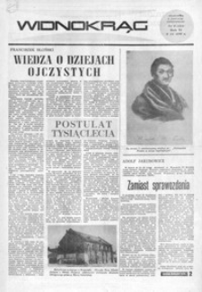 Widnokrąg : tygodnik kulturalny. 1966, nr 9 (6 marca)