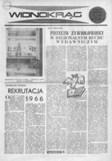 Widnokrąg : tygodnik kulturalny. 1966, nr 11 (20 marca)