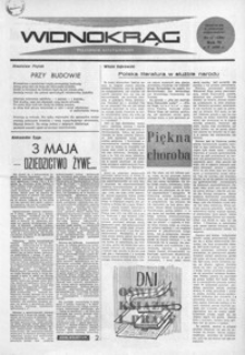 Widnokrąg : tygodnik kulturalny. 1966, nr 17 (1 maja)