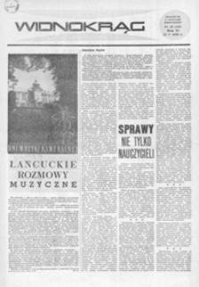 Widnokrąg : tygodnik kulturalny. 1966, nr 19 (15 maja)