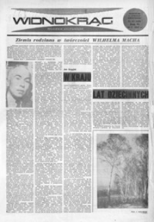 Widnokrąg : tygodnik kulturalny. 1966, nr 21 (29 maja)