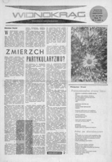 Widnokrąg : tygodnik kulturalny. 1966, nr 43 (30 października)
