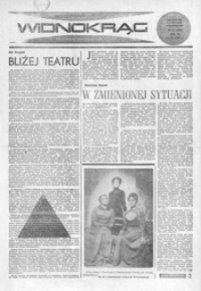 Widnokrąg : tygodnik kulturalny. 1966, nr 46 (20 listopada)