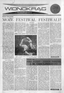 Widnokrąg : tygodnik kulturalny. 1967, nr 24 (11 czerwca)